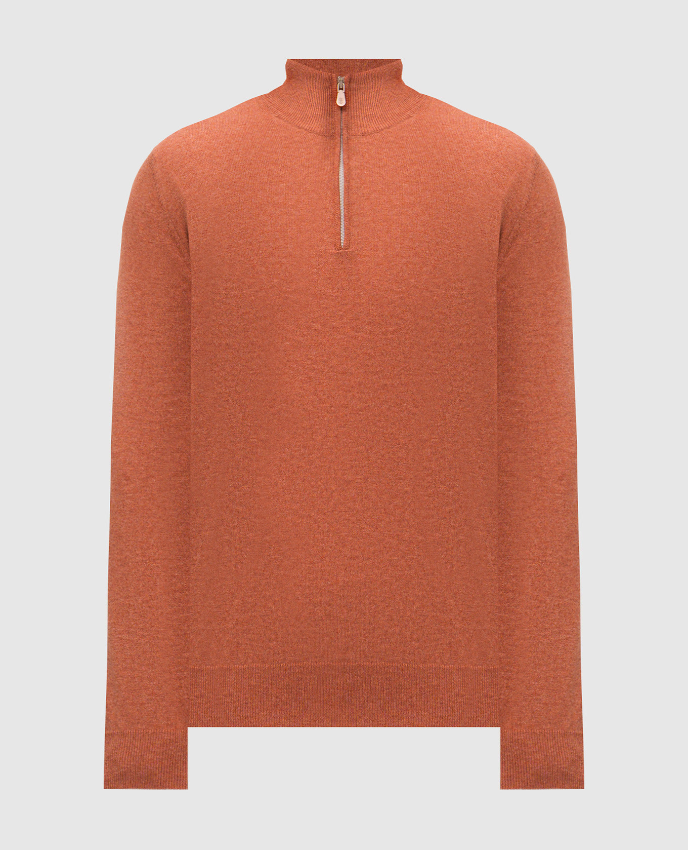 Orange cashmere jumper