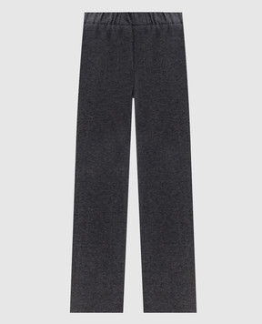 Max Mara Weekend Gray CORDOBA patterned pants WKDCORDOBA