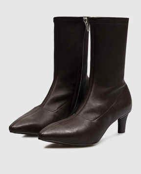 Officine Creative Brown leather ankle boots SUZY SUZY004COFFEEBEAN