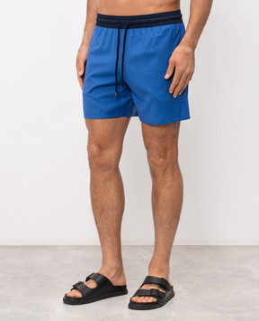 Vilebrequin Blue Super 120's Swim Shorts MGUU3L49