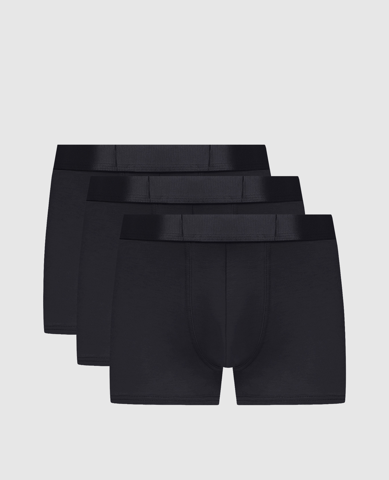 Set of blue boxer shorts