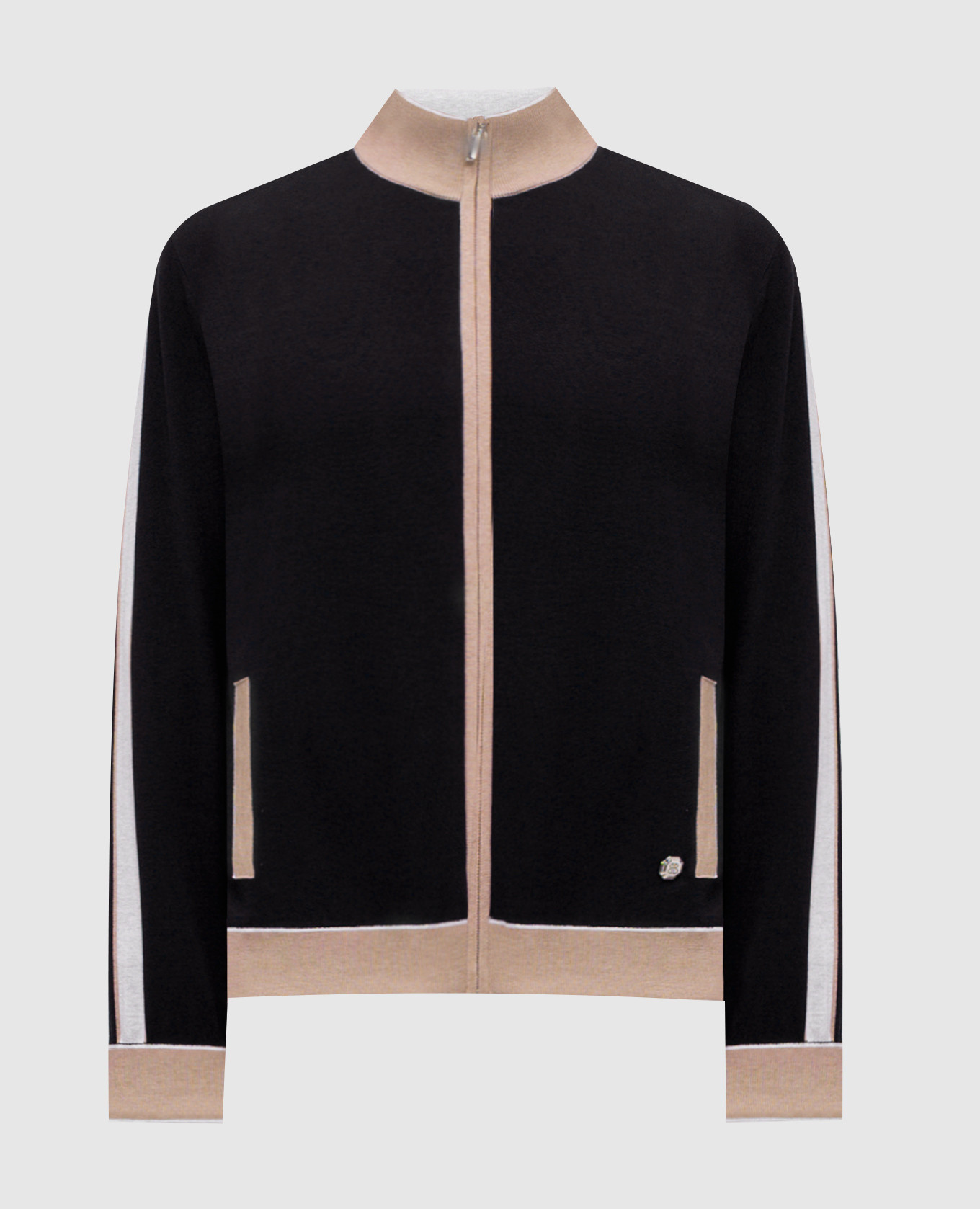 

Black sports jacket Bertolo Cashmere