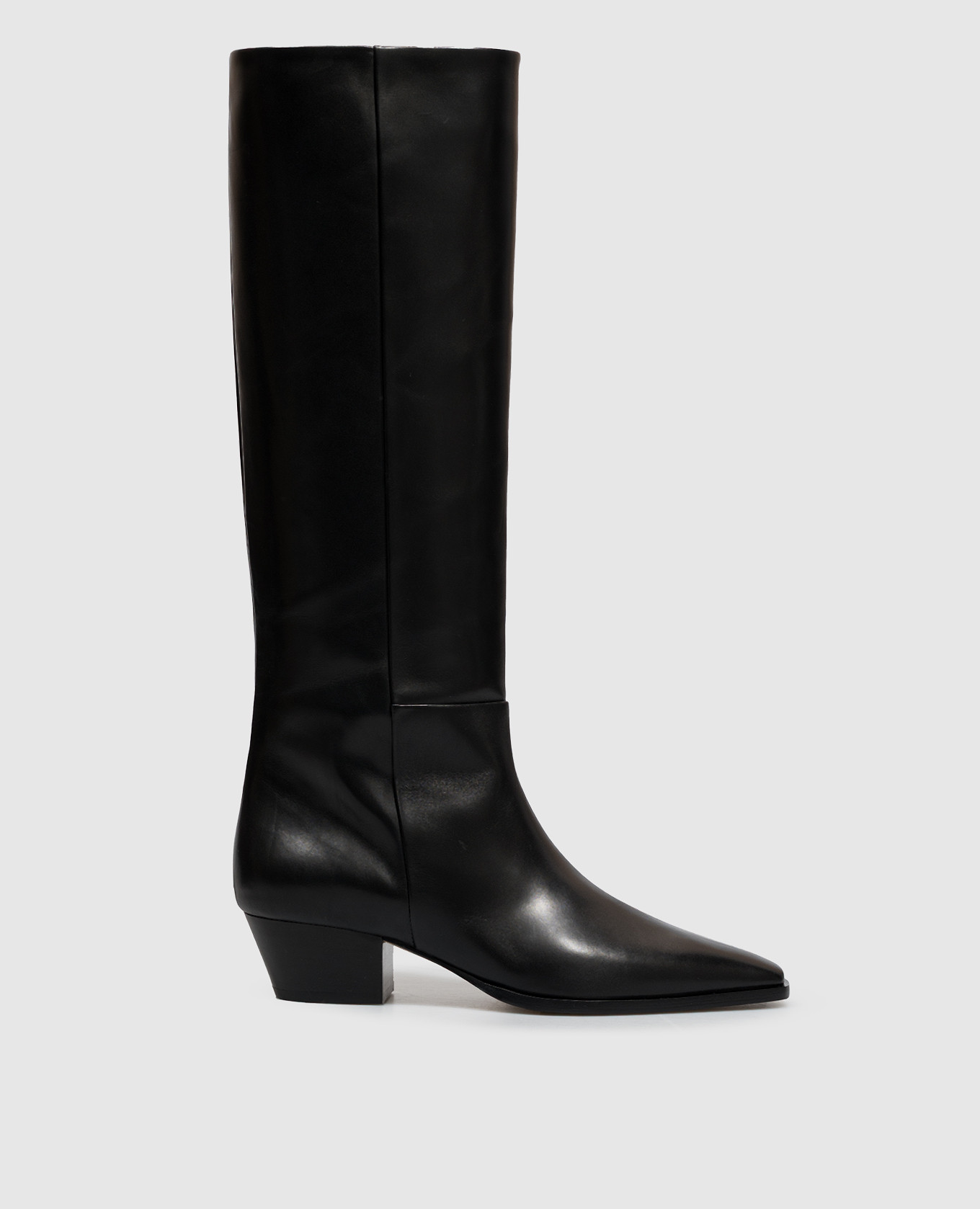 Medea black leather boots Aeyde