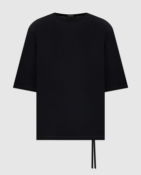 Ann Demeulemeester Dieter High Comfort Black T-Shirt B0013827FA206