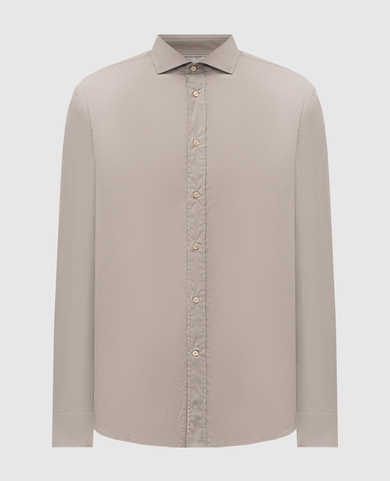 

Khaki shirt Brunello Cucinelli