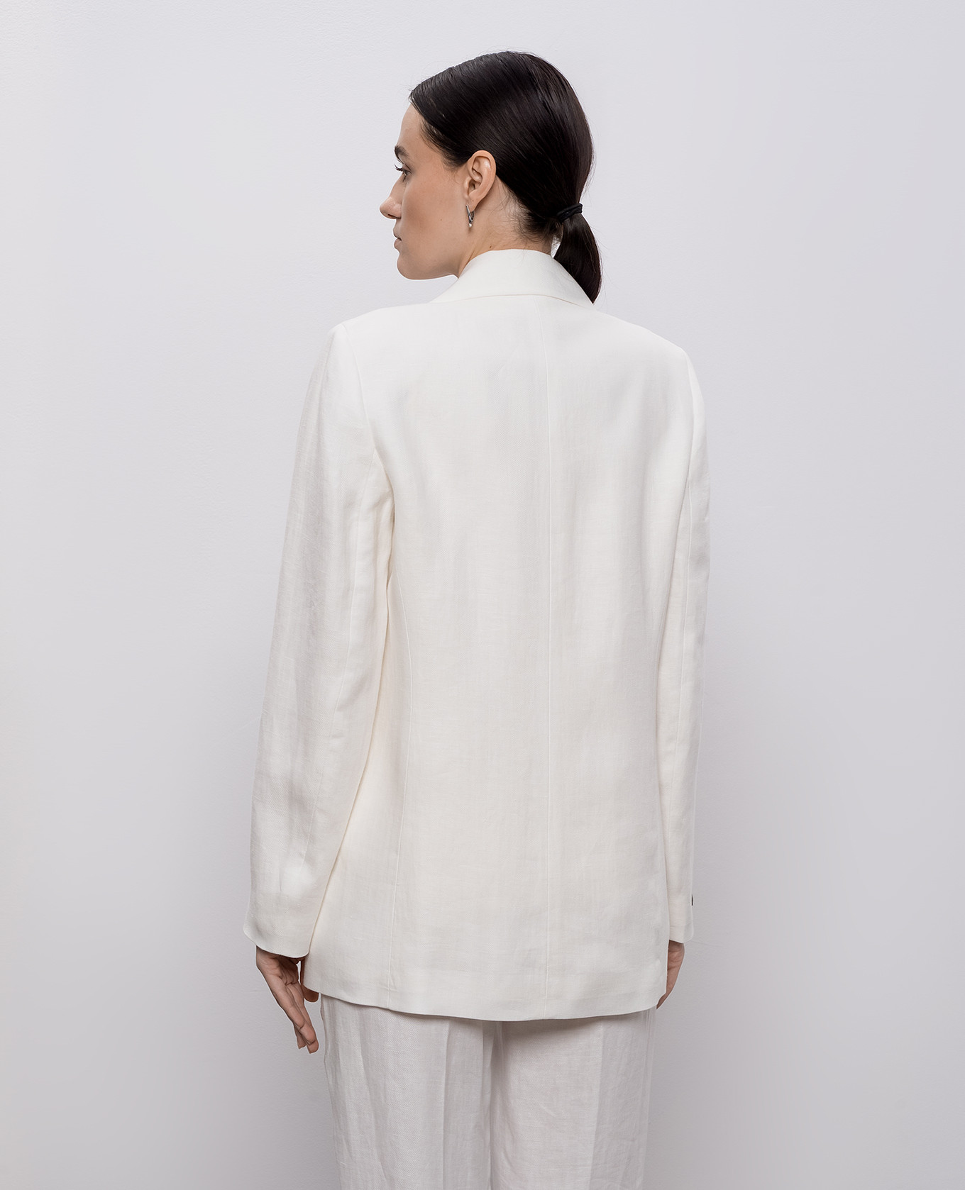 

White linen jacket Peserico