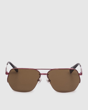 Jacquemus Pink Aviator Sunglasses JAC67C6SUN