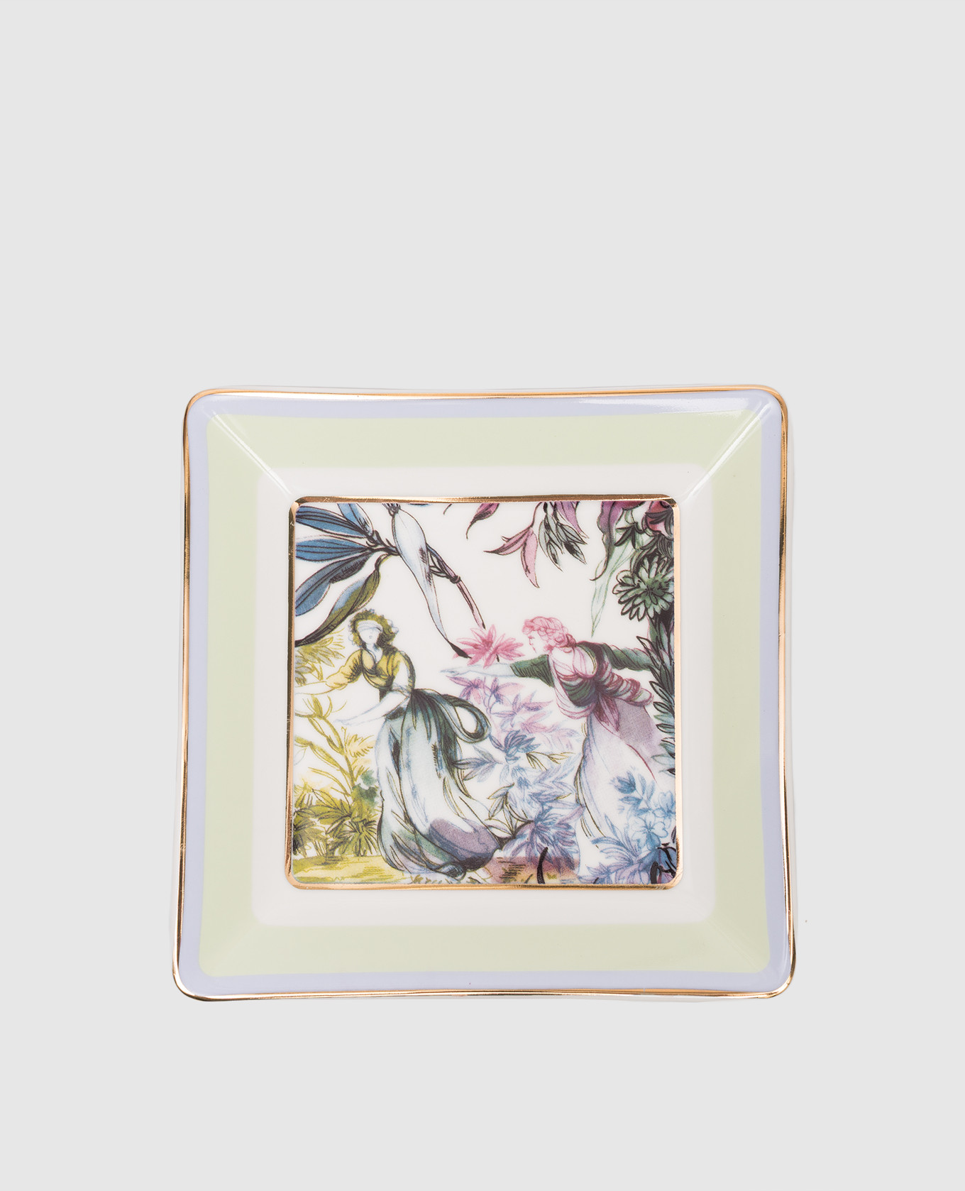 

Firenze porcelain plate Baci Milano, White