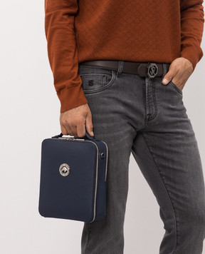 Stefano Ricci Blue leather bag ND218GTPVD