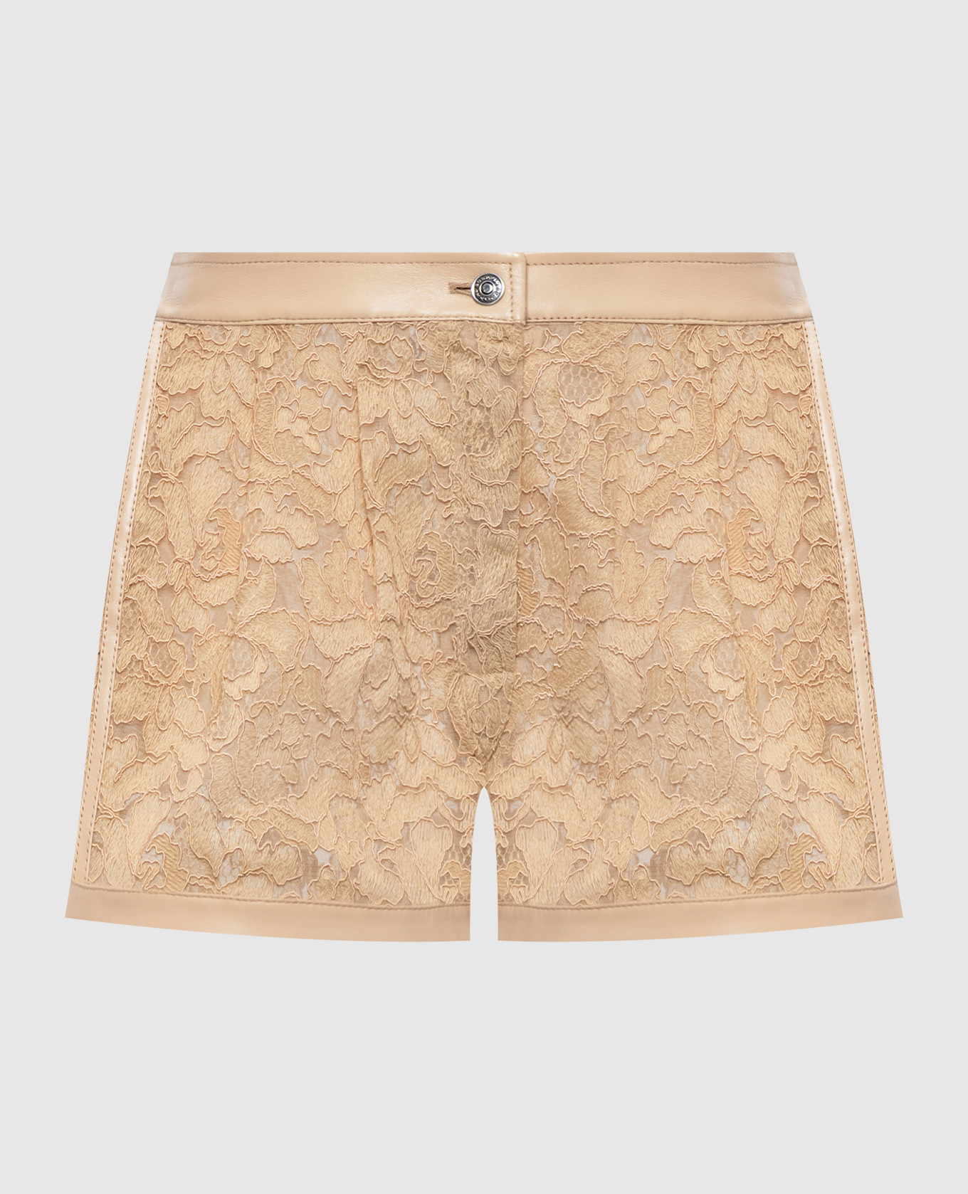 

Beige lace shorts Ermanno Scervino