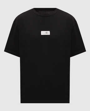 Maison Margiela MM6 Black T-shirt with patch SH0GC0071M20258