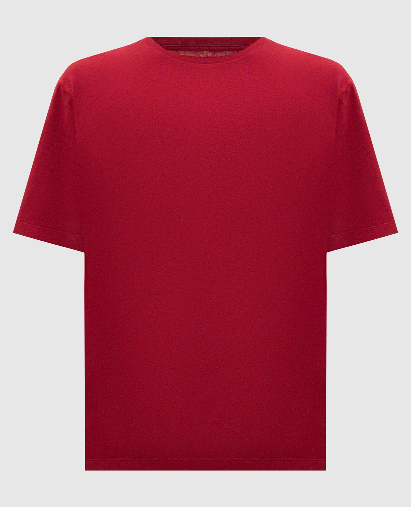 

Mae burgundy t-shirt Khaite