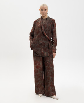 UMA WANG Khloe floral print puffer jacket UP6007