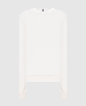 Toteme White wool and silk jumper 252WRT0469YA0190