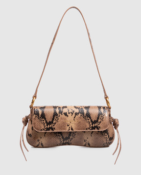 Twinset Python print baguette bag 262TB7172