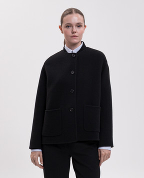 The Row Quintus black wool jacket 10508W1439