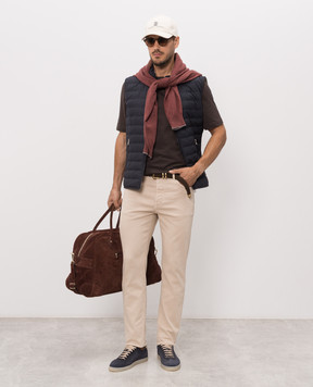 Brunello Cucinelli Brown T-shirt M0B138440