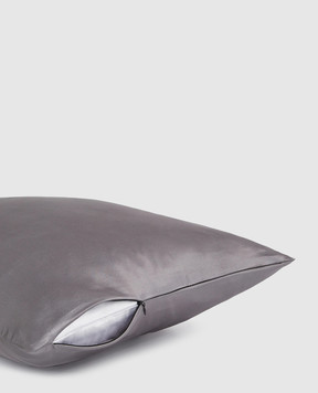 Dore & Rose Gray silk pillowcase PREMIUMSILKPILLOW