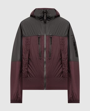 C.P. Company Metropolis Burgundy jacket with a print LOW023A110467V