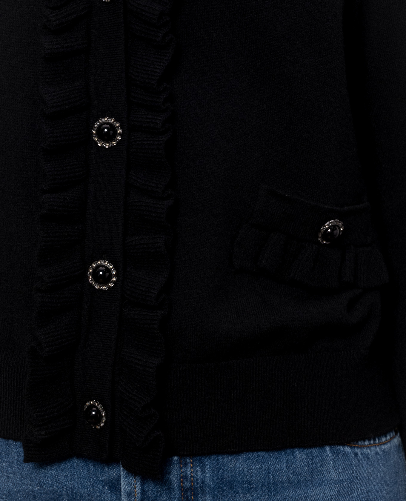 Black cardigan and top set Twinset 5