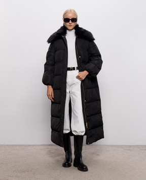 Twinset Black down jacket 262TP2361