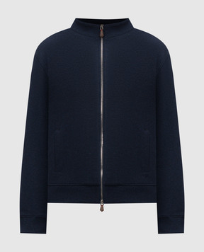 ISAIA Blue cashmere sports jacket MF001987200