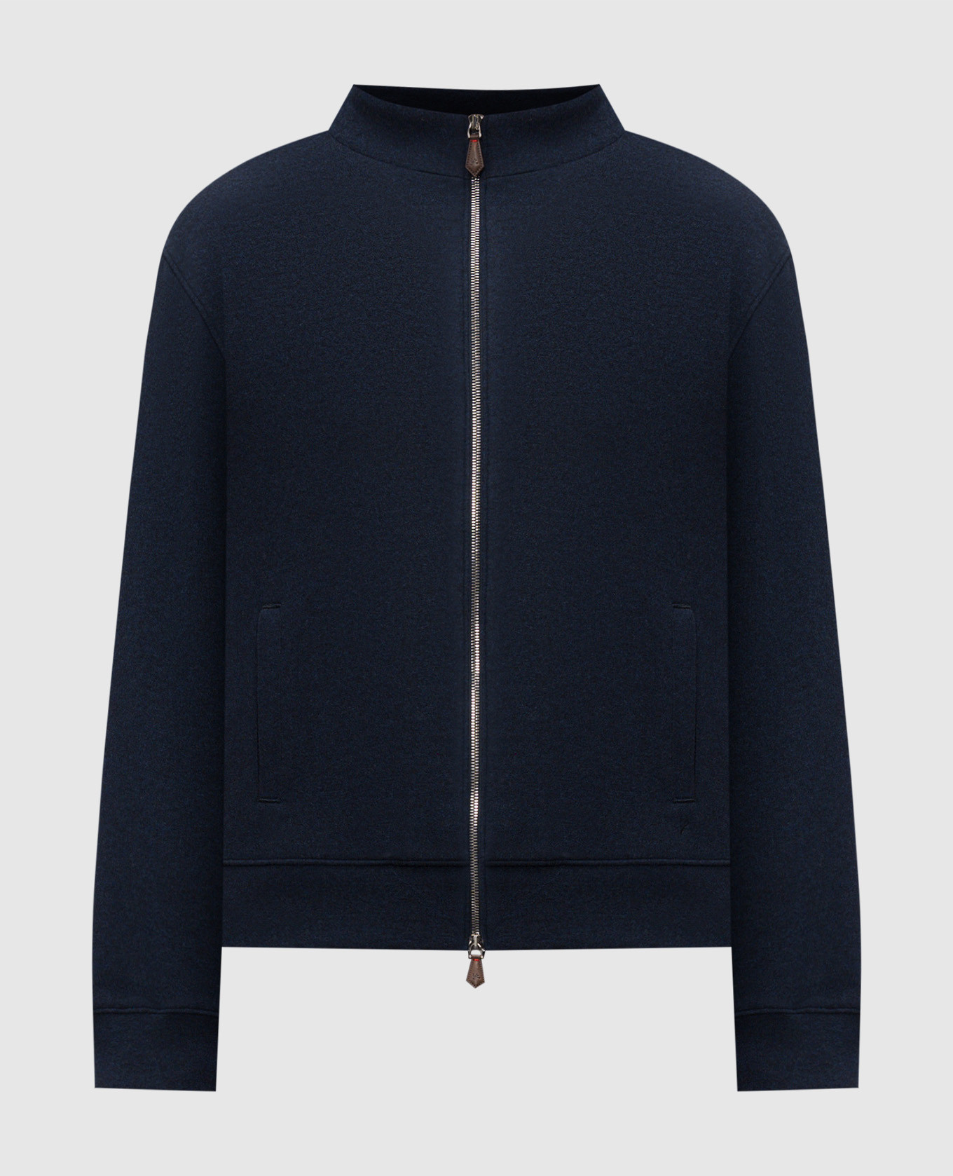 Blue cashmere sports jacket
