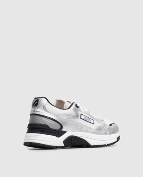 AUTRY Silver Hyperway combo sneakers HYLWIC02