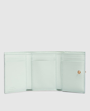 Fendi Green FF Diamonds leather wallet 8M0559ALV4