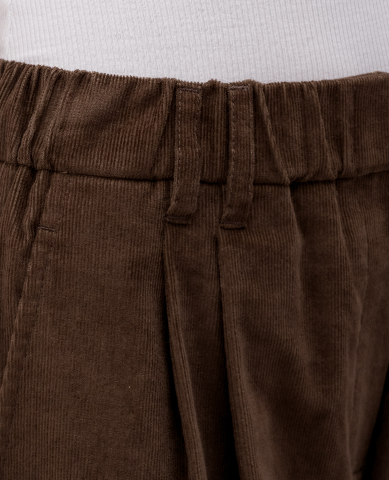 Brown corduroy pants Brunello Cucinelli 5