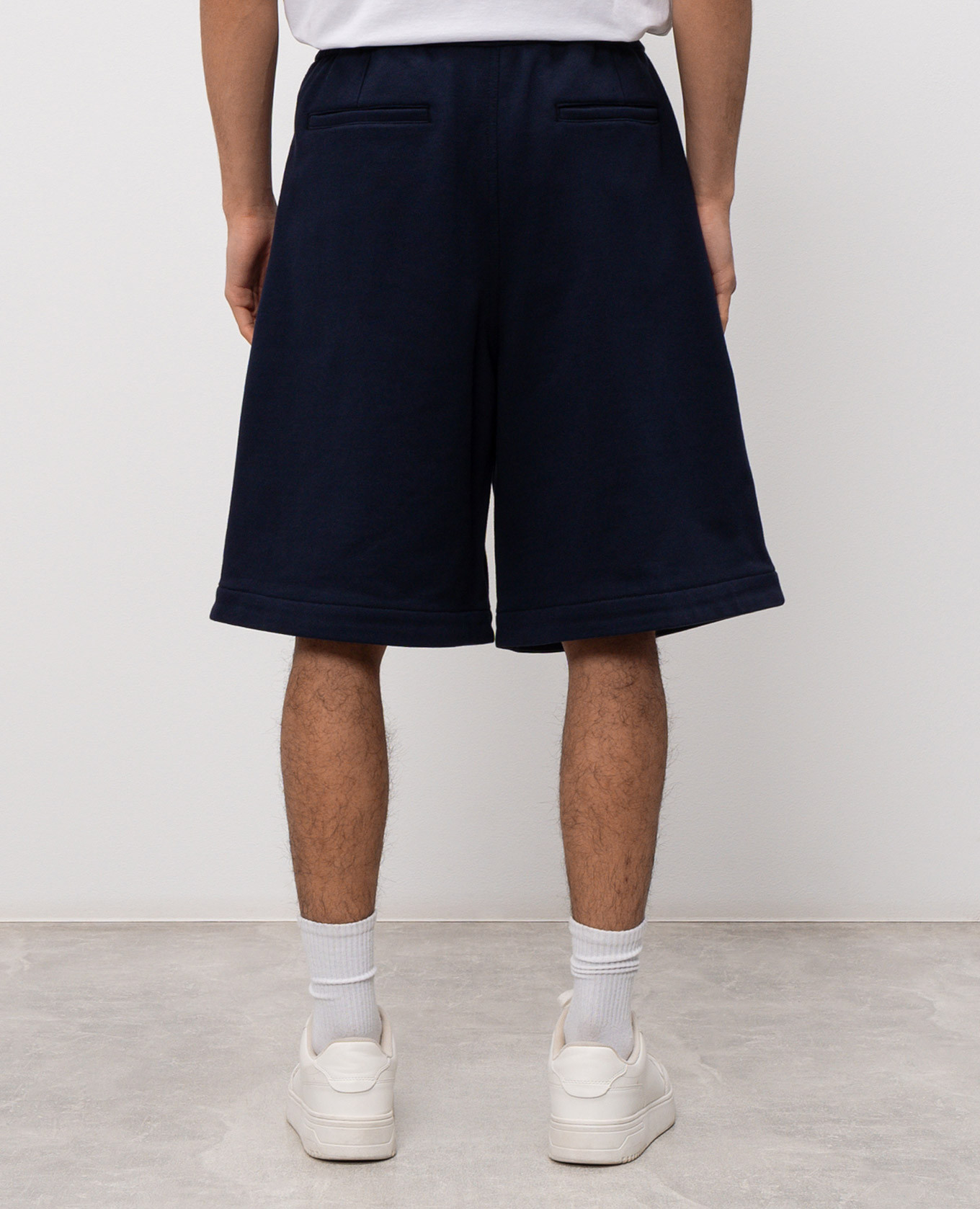 Blue shorts with brand patch Juun.j 4