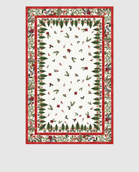 TESSITURA TOSCANA TELERIE White tablecloth JOLLY ELF NT240116020067