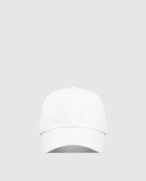 Vilebrequin White cap with embroidery CSNU2401