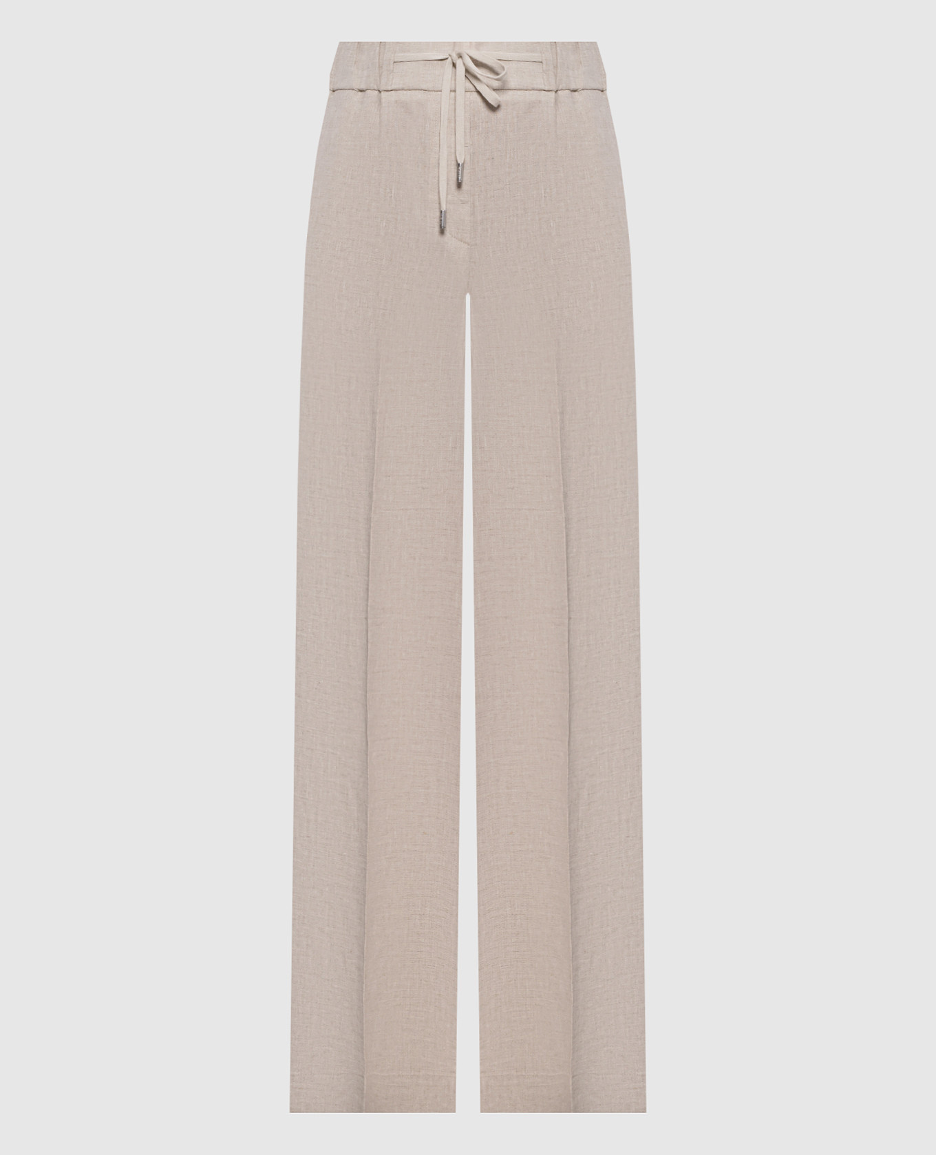 

Beige linen pants Peserico