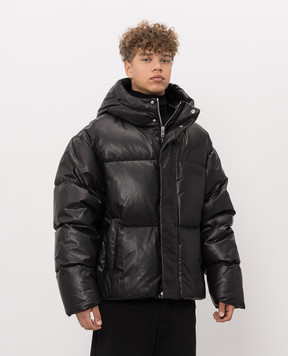 Maison Margiela MM6 Black down jacket SH0AM0098M36016