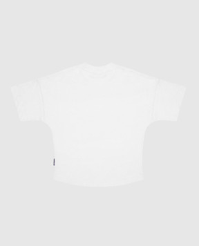 Palm Angels Children's pink T-shirt with branded print F6PAJGTH079