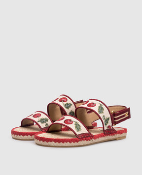 Valentino Beige Bribri sandals 8W2S0NV6NYL