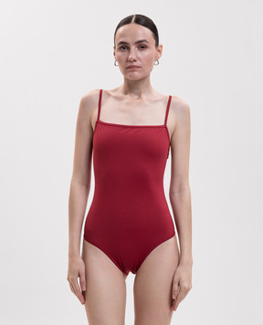 Loulou de Saison Itak burgundy swimsuit ITAKLDS