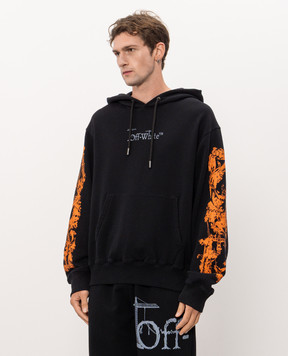 Off-White Black City Nature hoodie 44MBB12NF26F007