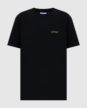 Off-White Black Arrow Leaves T-shirt 2AA089S26JER004