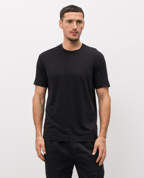 Tom Ford Black T-shirt with monogram JCS004JMT012