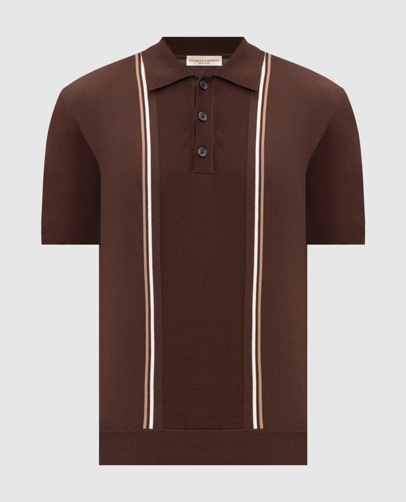 

Brown polo Cashmere&Whiskey
