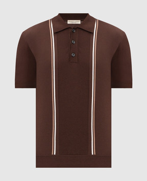 Cashmere&Whiskey Brown polo M54268158