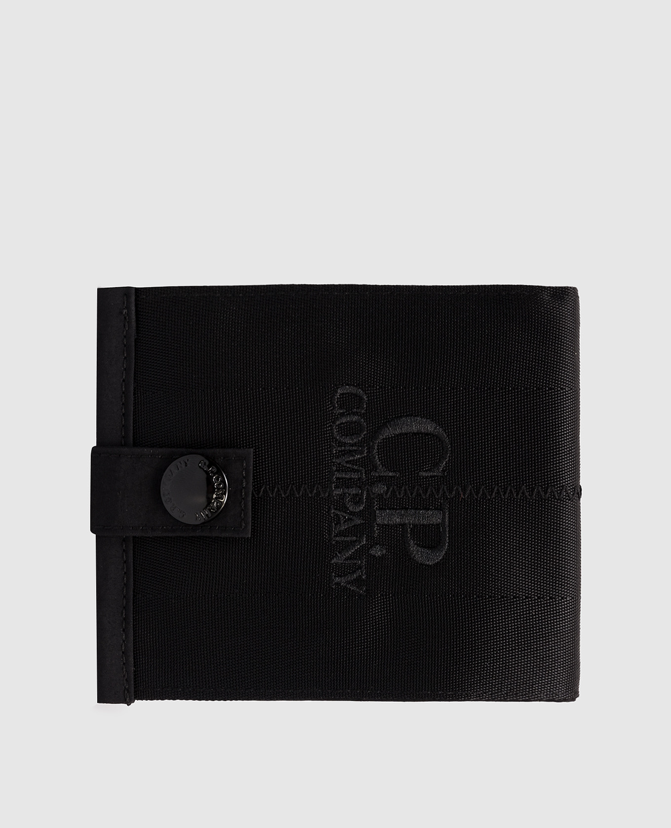 

Black wallet with logo C.P. Company