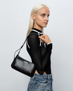 Palm Angels Giorgina black leather bag PAWNN001LT001