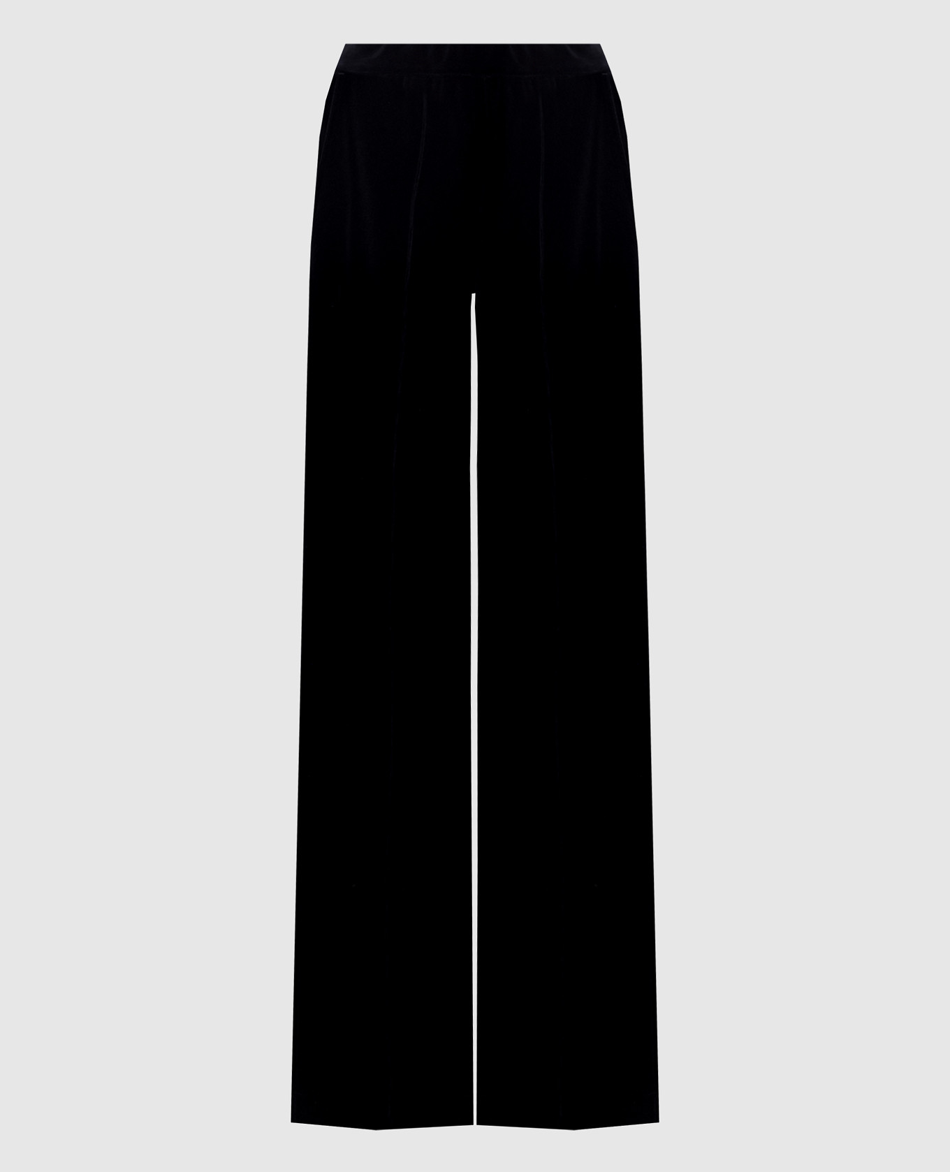 Black velour pants