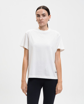 Jil Sander A set of t-shirts with a logo patch J53GC0008JTN254