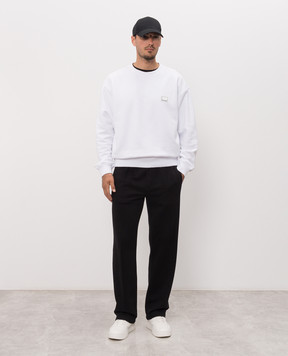 Dolce&Gabbana White sweatshirt G9AHSTG7Q2O