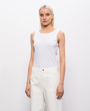 The Row Frankie white T-shirt 3984K233