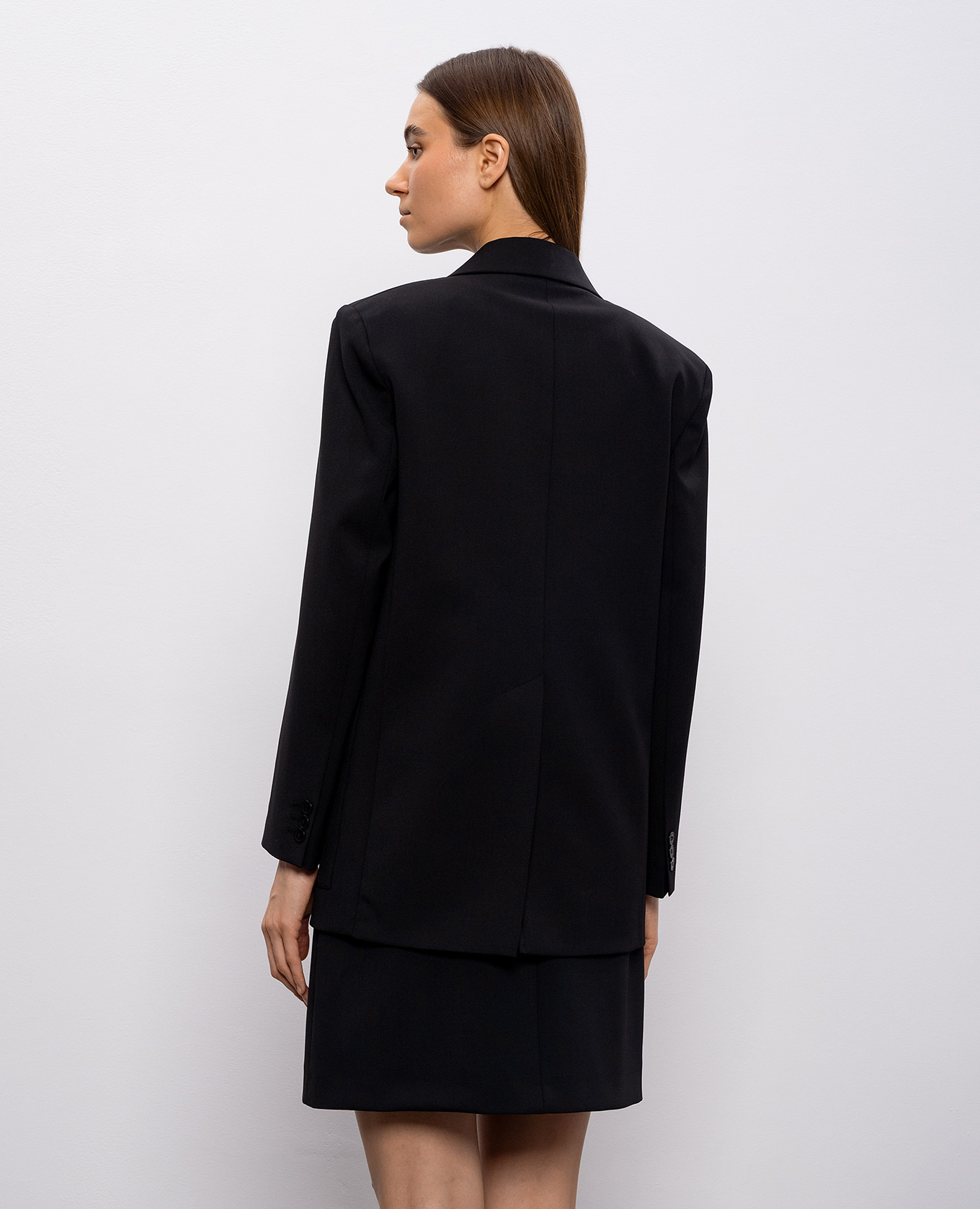 

Black double-breasted jacket WKDVELOCE Max Mara Weekend